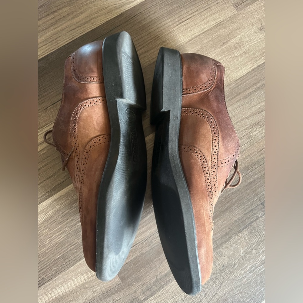 Engineered By Rockport Mens Call Perth Timber Oxford Shoes SZ 10 - Picture 5 of 9